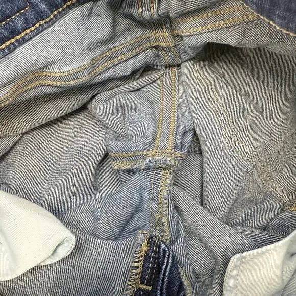 BKE Jeans Women's 25 (2) Blue Stella Mid-Rise Slim Fit Ankle Skinny Preppy - Picture 6 of 13